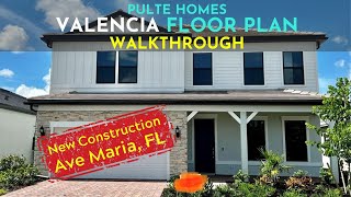 VALENCIA Floor Plan | Pulte Homes | New Construction | Ave Maria, FL | Avalon Park | Homes for sale