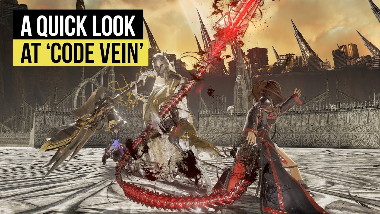 Why I'll be playing Code Vein long after I've given up on Dark Souls -  Quarter to Three