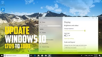 Windows 10 April 2018 Update Install Redstone 4, 1803 RTM