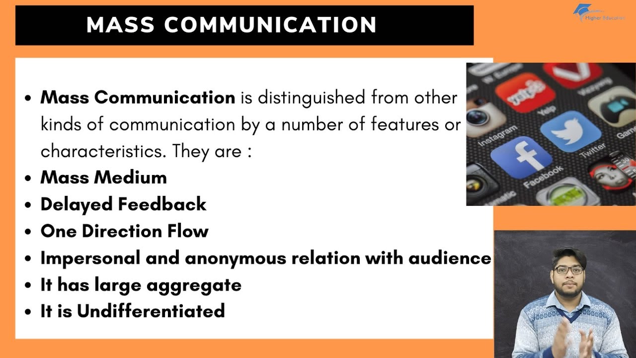 characteristics of mass media