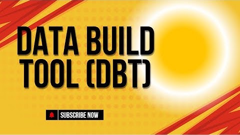 What is Data build tool (dbt)  and concepts related to dbt??