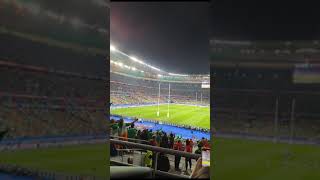 Rugby World Cup 2023 Ireland v South Africa end of match singing