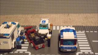 Epic Police Chase Lego Animation