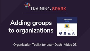 Organization Toolkit for LearnDash - Walkthrough #3: Adding groups to organizations