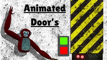HOW TO MAKE DOORS IN YOUR GORILLA TAG FAN GAME!!! (Tested)