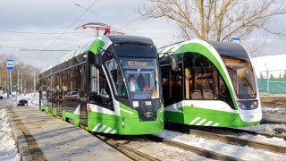 В Курсе запустили современные трамваи и реконструировали более 19 км трамвайных путей