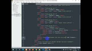 Day 27 How to Insert Delete with modal and active inactive using ajax with function