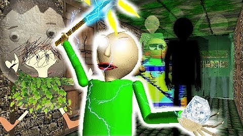 BALDI TURNS INTO THE ALMIGHTY THOR I THINK!! | Baldi