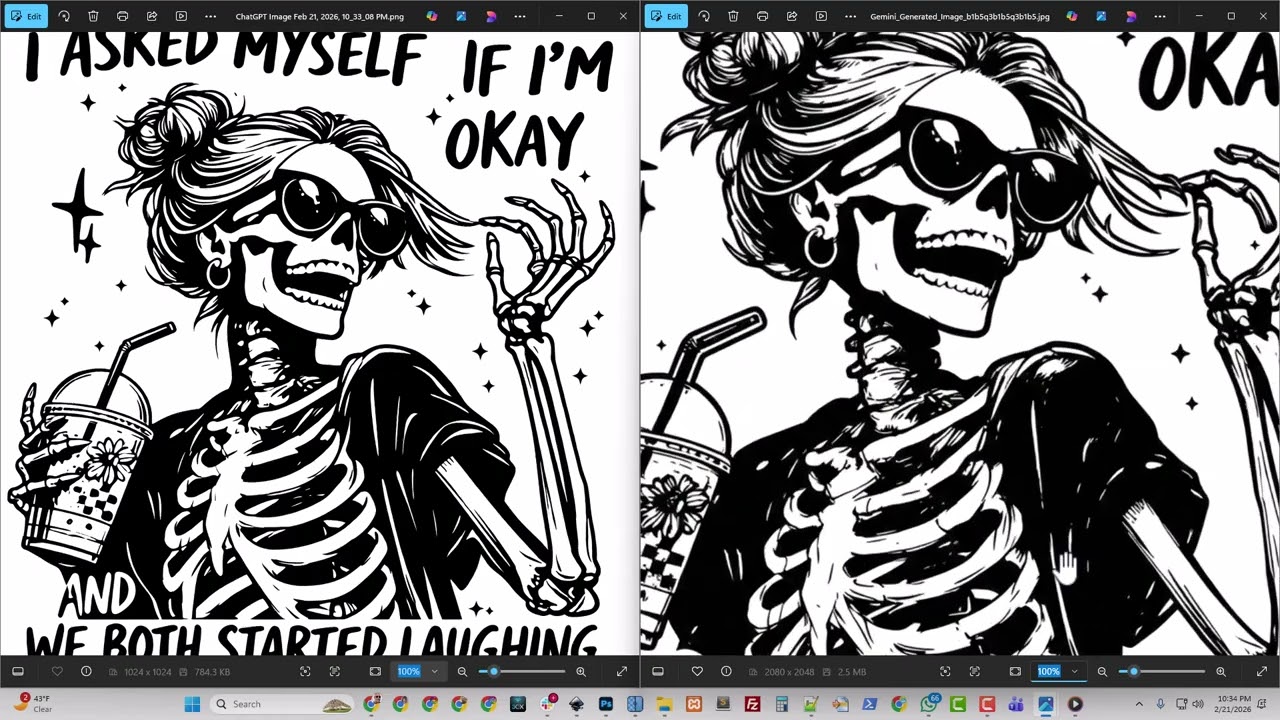 Inverting an Image for Light and Dark Inkscape DTF