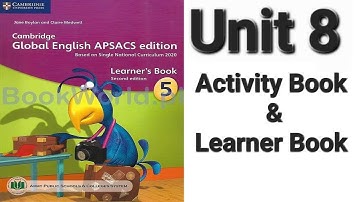 ||Global English APSAC Edition|| Activity Book Solved ||Class 5th Unit 8||