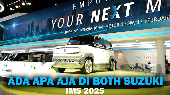IIMS 2025 : ADA APA AJA DI BOOTH SUZUKI