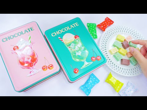 【ASMR】はじけるチョコレート缶🍫 POPPING CHOCOLATE EATING SOUNDS NO TALKING【咀嚼音】