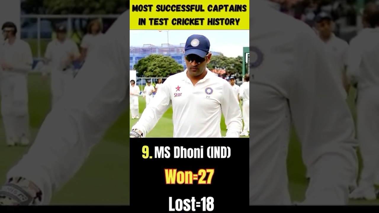 Top 10 Most Successful Captains in Test Cricket | Top 10 best captain in the world 