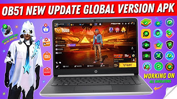 Free Fire OB51 New Update Global Version APK | FF New Update OB 51 APK (Better than Free Fire x86)