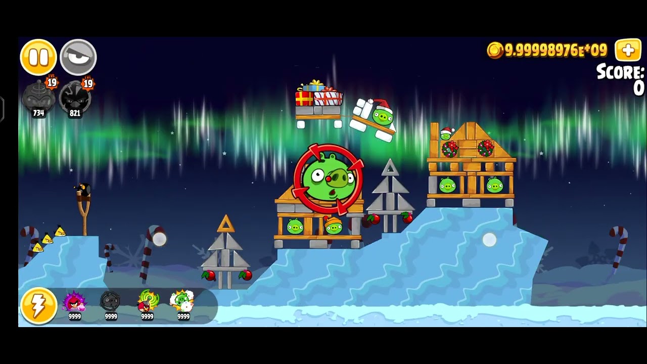 Angry birds seasons winter wonderham #angrybirdsseasons #angrybirds 