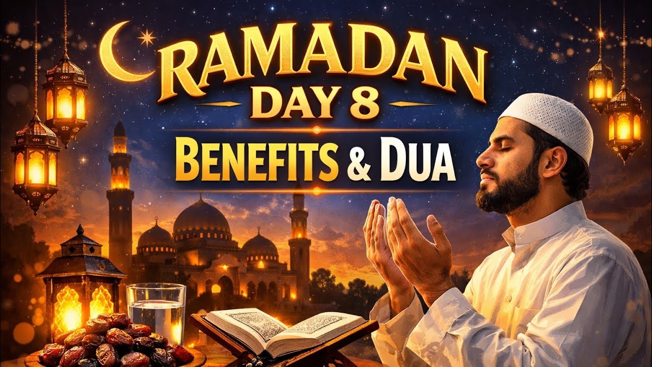 ரமலான் 8-வது நோன்பின் சிறப்புகள் மற்றும் துஆ | Ramadan Day 8 Benefits & Dua