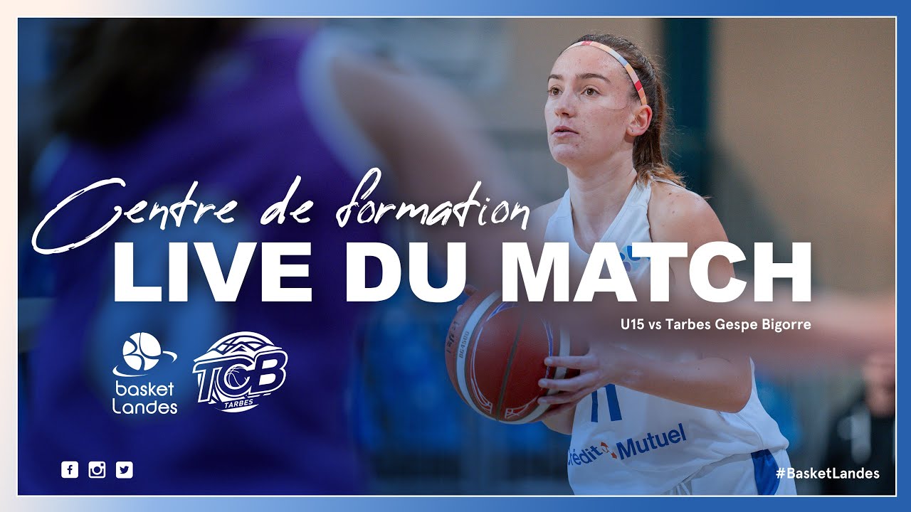 U15 Basket Landes vs Tarbes Gespe Bigorre 🎥 YouTube
