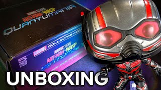 Unboxing Funko Marvel Collector Corps ANT-MAN & the WASP: QUANTUMANIA FUNKO POP Mystery Box