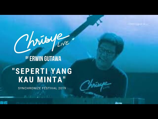 CHRISYE LIVE - Seperti Yang Kau Minta (Synchronize Fest 2019) class=