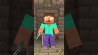 STEVE vs. Temple Trap😳💀 #minecraft #shorts