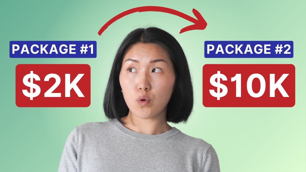 How to create profitable web design packages (with examples)