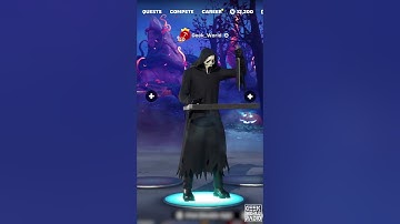 Ghost Face Halloween Theme #fortnite #emote #ghostface #scream #horror #shorts #halloween