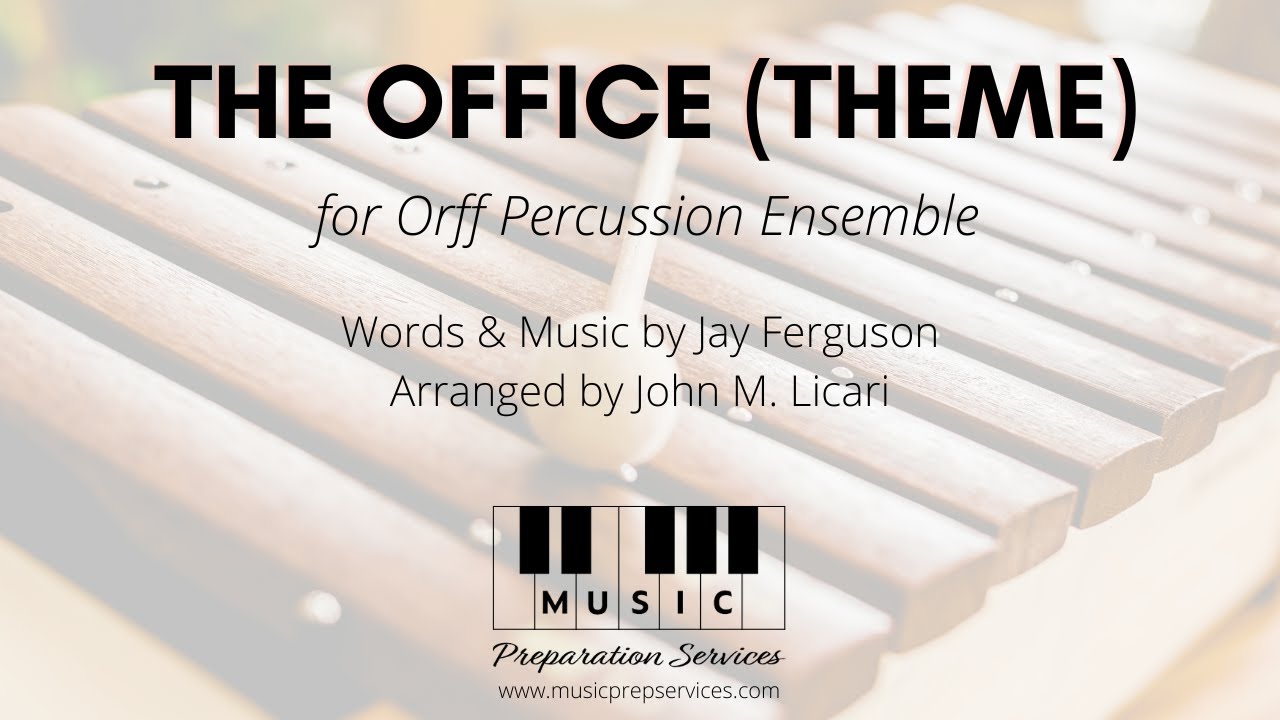 Theme From The Office - Jay Ferguson, arr. John M. Licari Easy Version ...
