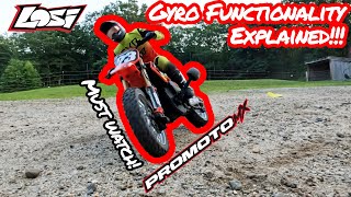 (I WAS WRONG!) Gyro Functionality of the Losi Promoto MX tested!