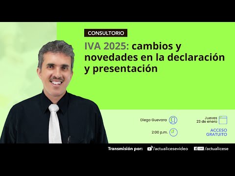 IVA 2025: cambios