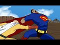 Superman vs saitama blood battle first clip