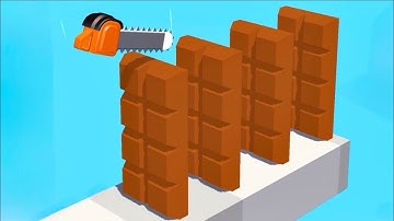 🔥Slice it all! Top Mobile Game! Relaxing sounds! Satisfying Video!🔥