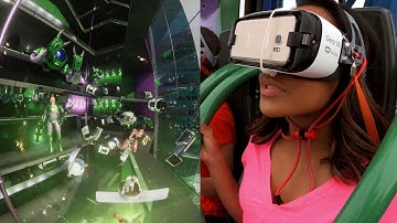 Six Flags Magic Mountain Drop of Doom VR 4K