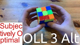 Alternate OLL 3 Algorithm