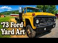 1973 Ford Work Truck Found As Yard Art