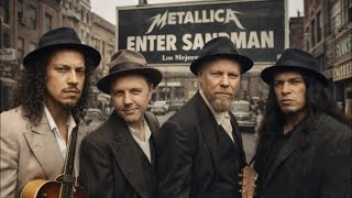 Enter Sandman metallica 1950 Blues Vintage Cover
