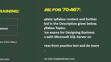Enhance Your Preparation for Microsoft 70-467 Certification Exam