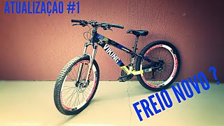 Atualização - Freio Shimano Altus M355 E Canote Novo
