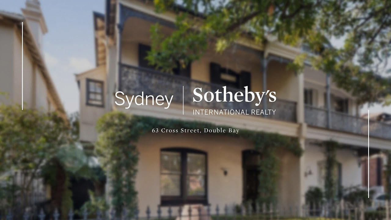 63 Cross Street, Double Bay | Sydney Sotheby's International Realty