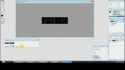Matrix animation tutorial in Image Ready