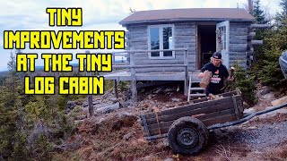 Tiny Improvements at the Tiny Log Cabin