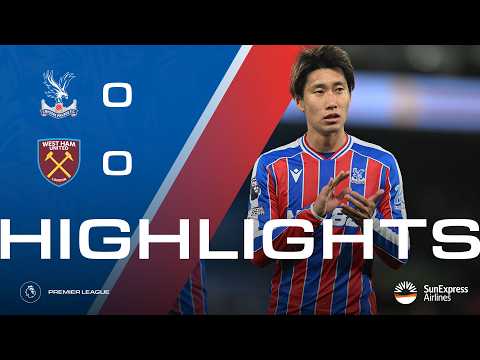 Points shared 🤝 | Premier League Highlights: Crystal Palace 0-0 West Ham United — football highlights