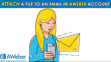 How To Attach A File To A Email In Your AWeber Account