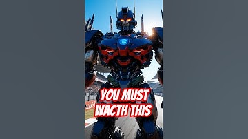 Formula 1 (F1) transforms into a Robot #viral #transformers #f1