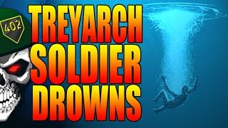 COD Black Ops 2 Gameplay | Elite Treyarch Combatant Drowns In 3 Feet Of Water! (COD BO2 COVE MAP)