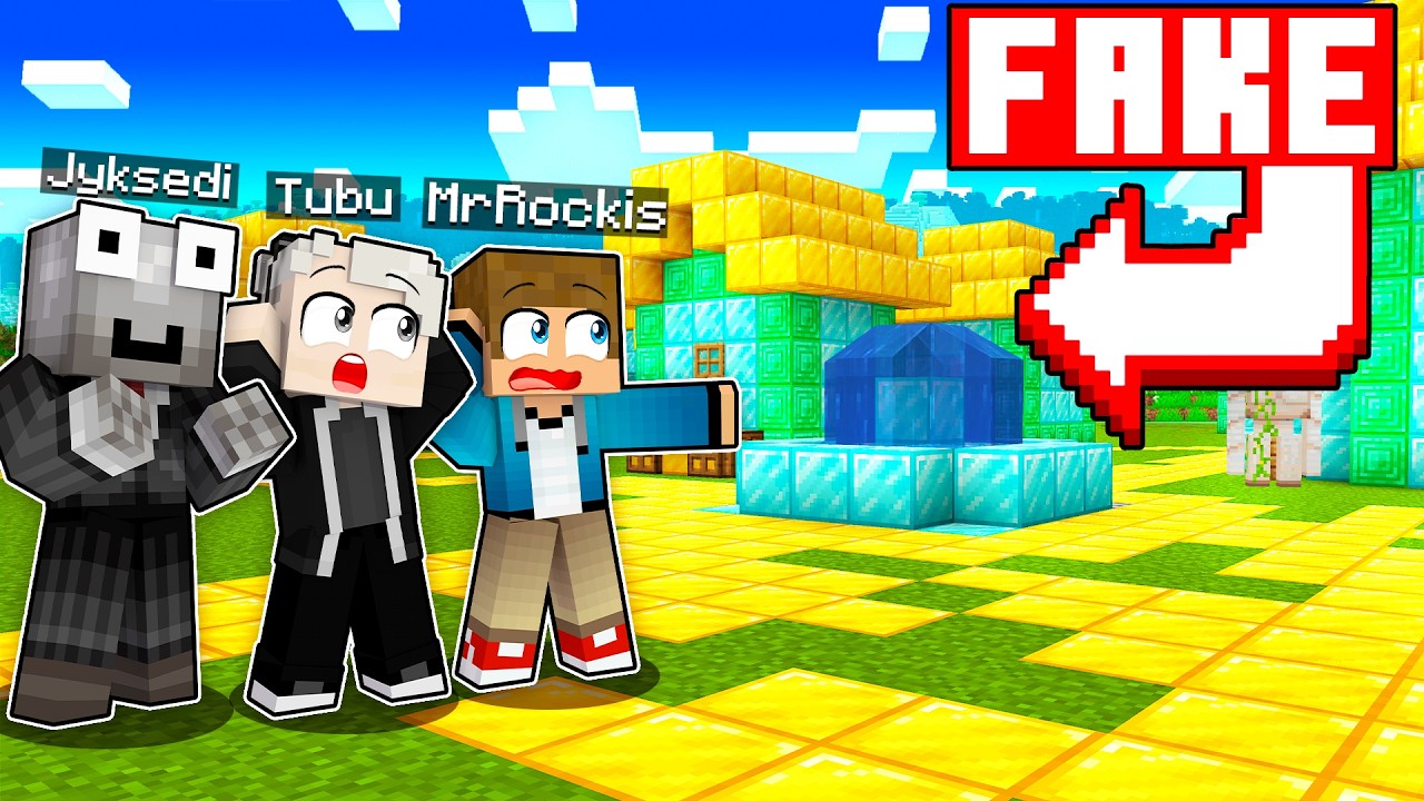 Tunnistatko UUSIA VIRHEITÄ Näissä Minecraft RAKENNUKSISSA?! w/@Jyksedi & @Tubaaja ​
