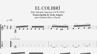 El Colibrí - de Julio Sagreras - Tablatura por Jesús Amaya...