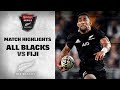 HIGHLIGHTS: All Blacks v Fiji  (Dunedin 2021)