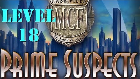 Mystery Case Files Prime Suspects: Level 18 (1011001)