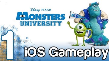 Monsters University Gameplay Part 1 iOS iPad iPhone Android | WikiGameGuides