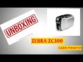 ZEBRA ZC300 card printer